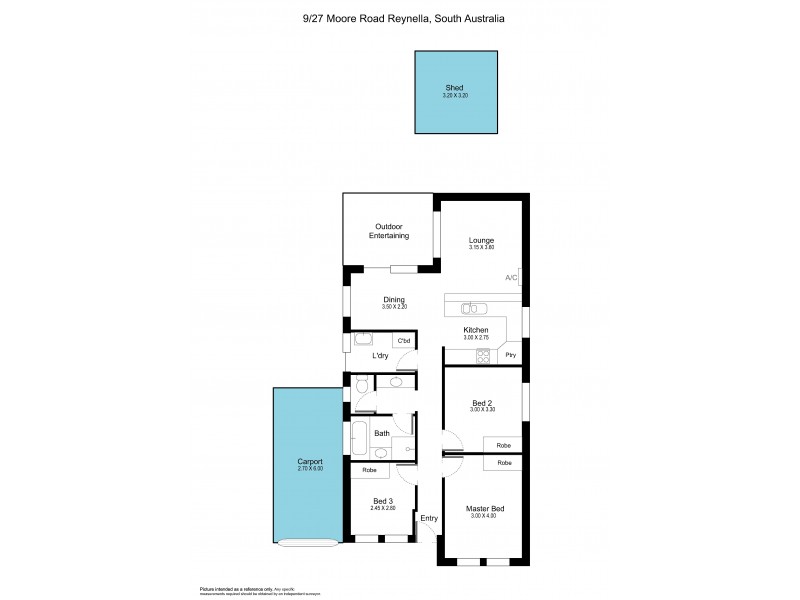 9/27 Moore Road, Reynella SA 5161 Floorplan