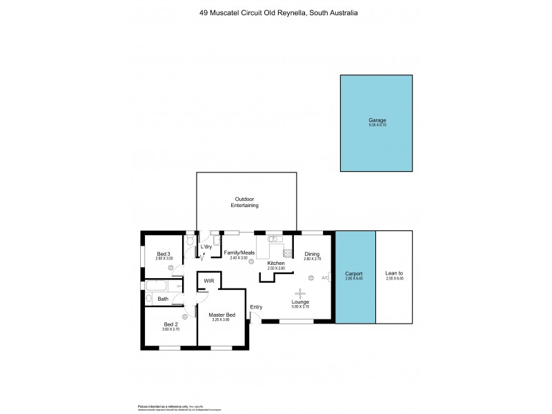 49 Muscatel Circuit, Old Reynella SA 5161 Floorplan