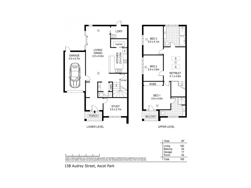 15b Audrey Street, Ascot Park SA 5043 Floorplan