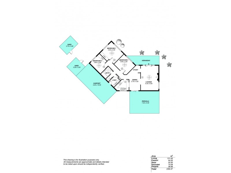 16 Old Honeypot Road, Port Noarlunga SA 5167 Floorplan