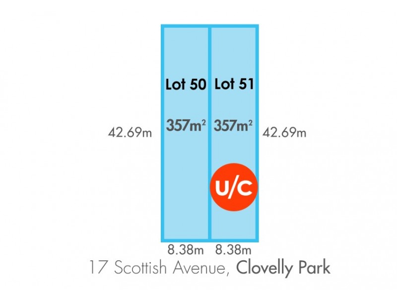 Lot 50/17 Scottish Avenue, Clovelly Park SA 5042