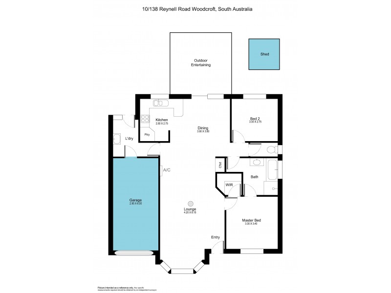 10/138 Reynell Road, Woodcroft SA 5162 Floorplan