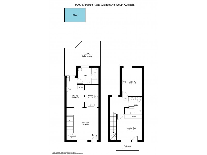 6/200 Morphett Road, Glengowrie SA 5044 Floorplan