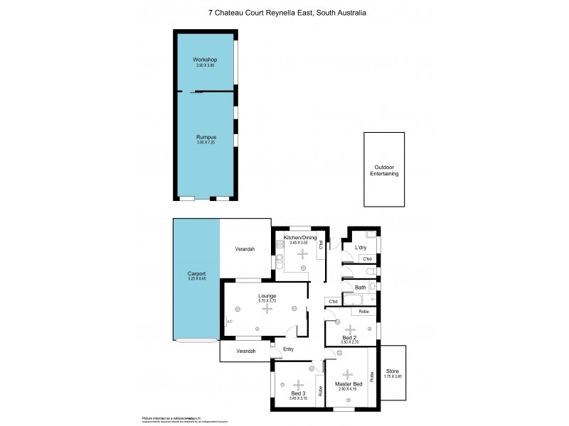 7 Chateau Court, Reynella East SA 5161 Floorplan