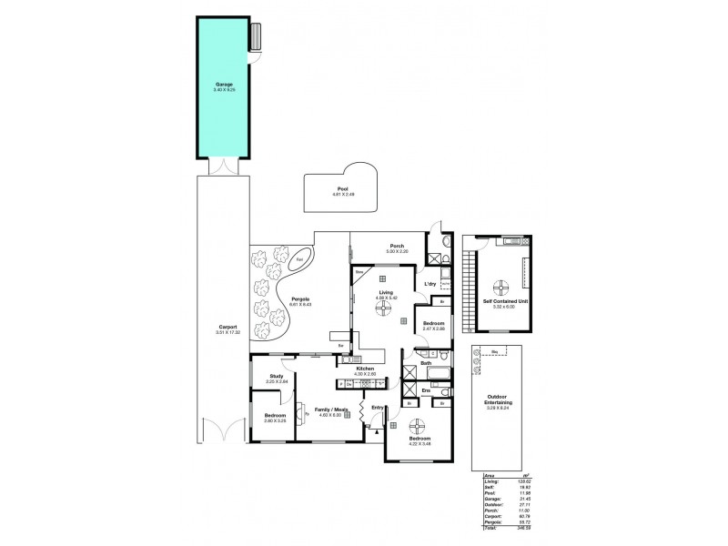 18 Sunnyside Avenue, Maslin Beach SA 5170 Floorplan