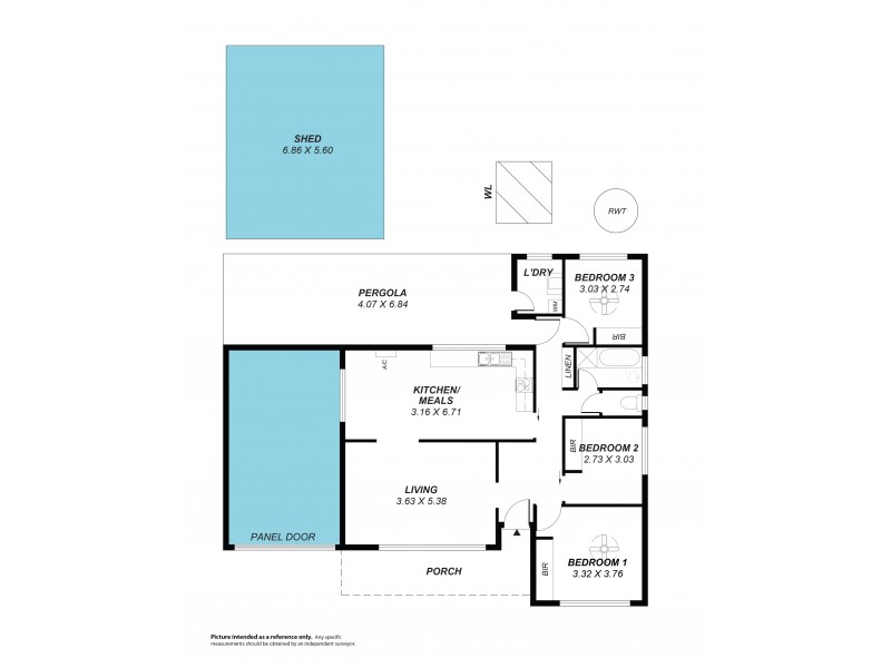 38 Wheatsheaf Rd, Morphett Vale SA 5162 Floorplan