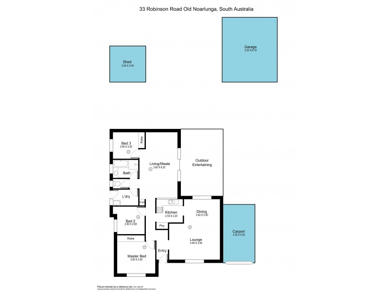 33 Robinson Road, Old Noarlunga SA 5168 Floorplan
