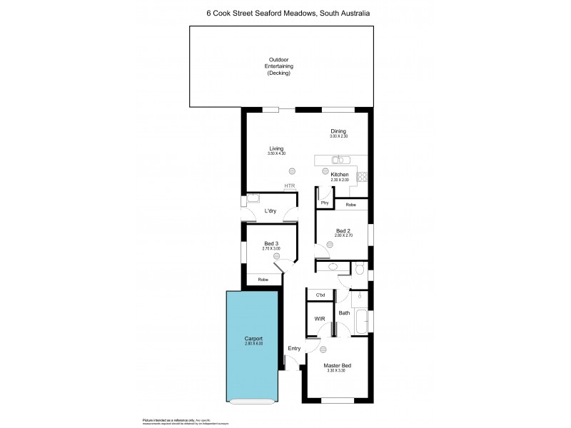 6 Cook Street, Seaford Meadows SA 5169 Floorplan