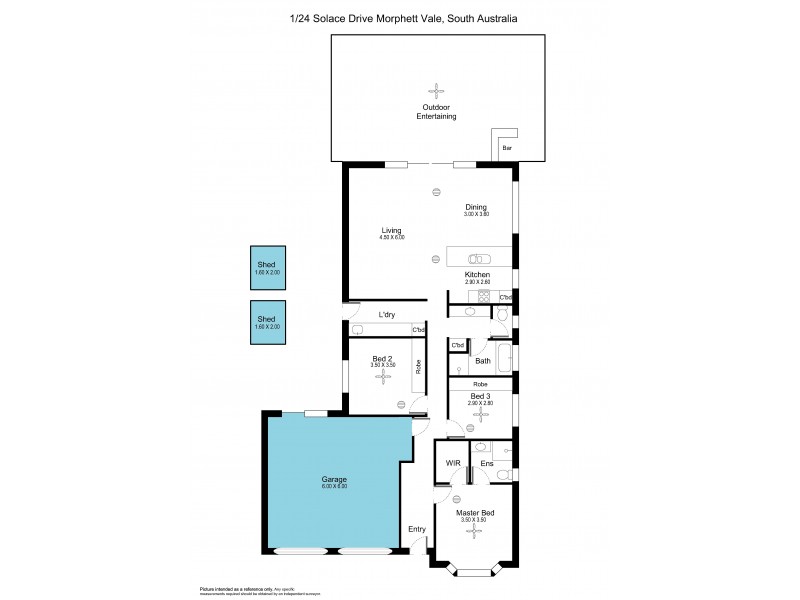 1-24 Solace Drive, Morphett Vale SA 5162 Floorplan