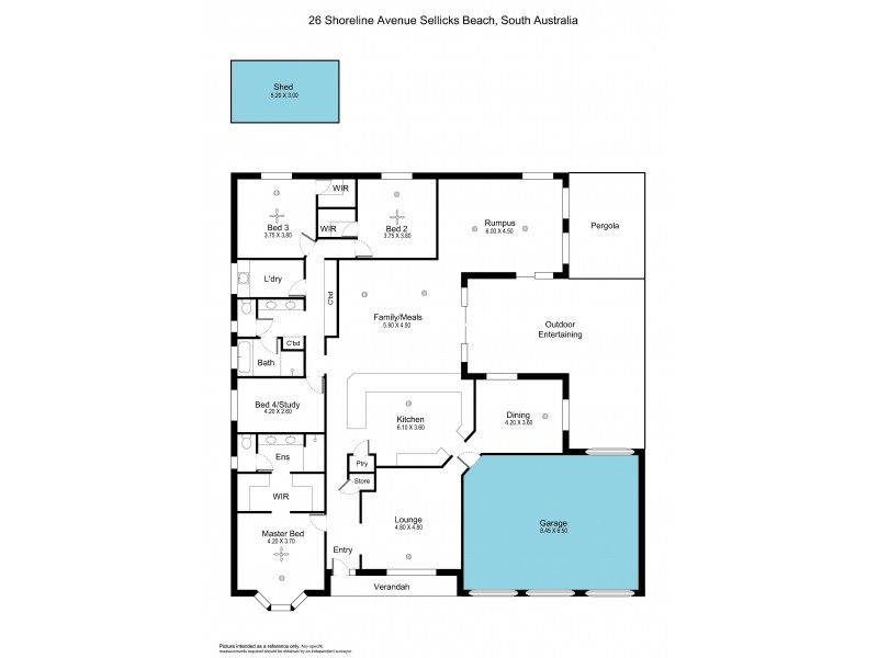 26 Shoreline Avenue, Sellicks Beach SA 5174 Floorplan