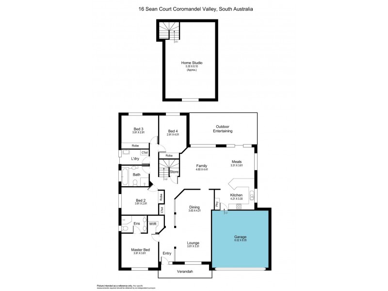 16 Sean Court, Coromandel Valley SA 5051 Floorplan
