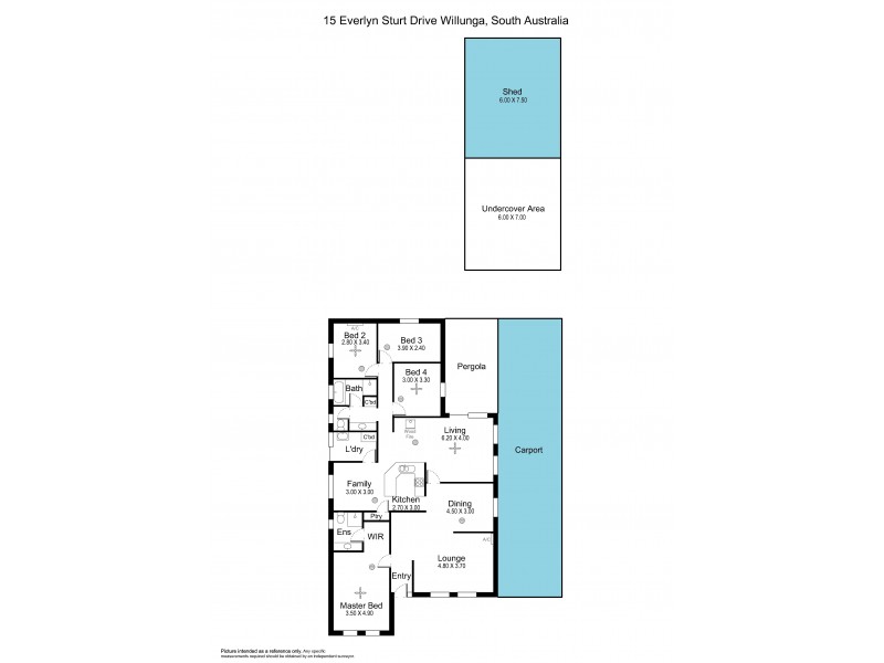 15 Evelyn Sturt Drive, Willunga SA 5172 Floorplan