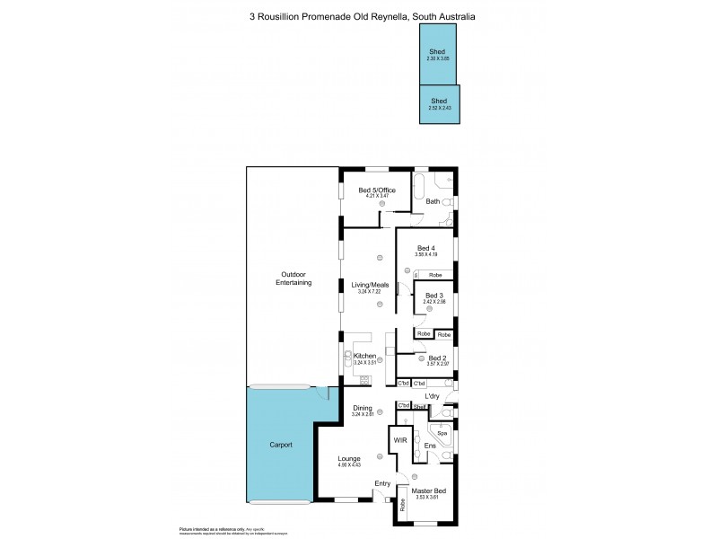 3 Rousillion Promenade, Old Reynella SA 5161 Floorplan