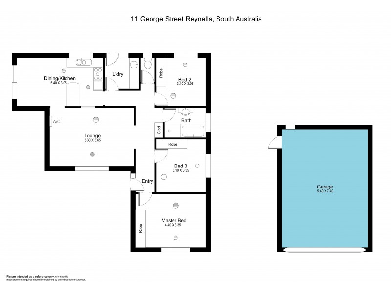 11 George Street, Reynella SA 5161 Floorplan