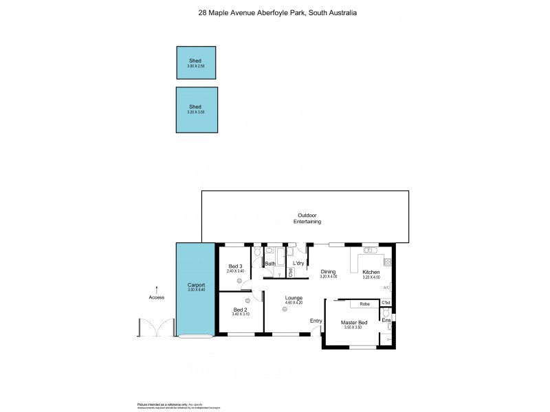28 Maple Avenue, Aberfoyle Park SA 5159 Floorplan