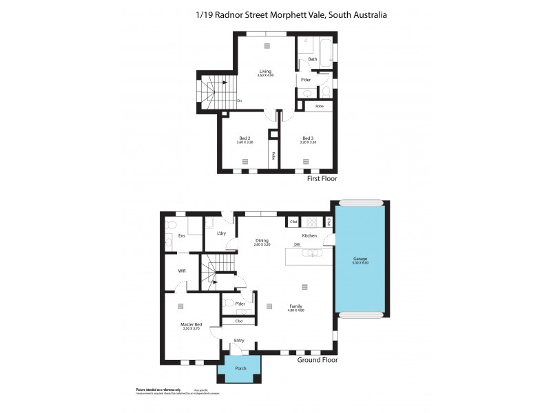 1/19 Radnor Street, Morphett Vale SA 5162 Floorplan