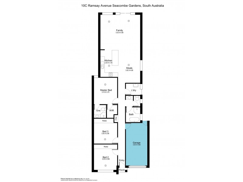 10C Ramsay Avenue, Seacombe Gardens SA 5047 Floorplan