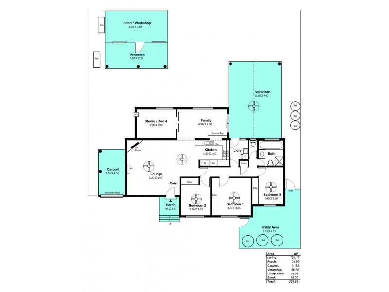 7 Boxwood Road, O’halloran Hill SA 5158 Floorplan