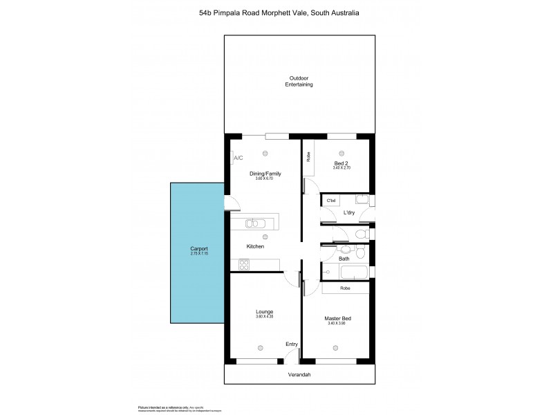 54B Pimpala Road, Morphett Vale SA 5162 Floorplan