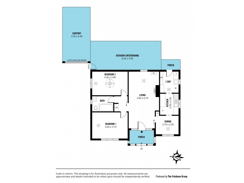 39 Johnstone Rd, Oaklands Park SA 5046 Floorplan