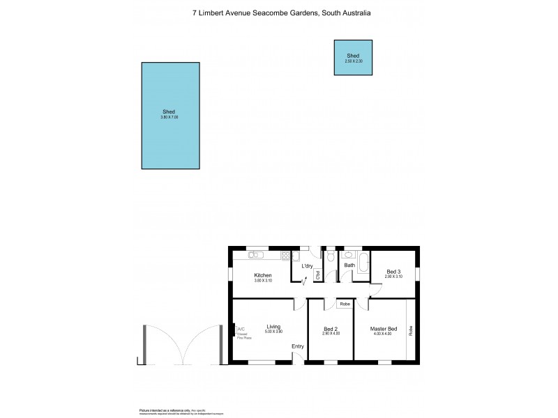 7 Limbert Avenue, Seacombe Gardens SA 5047 Floorplan