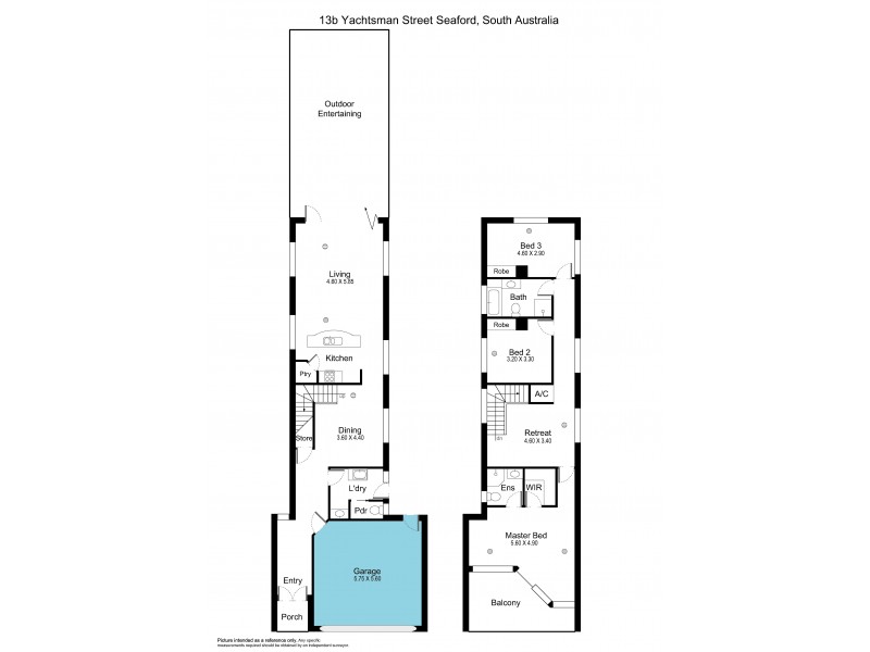13B Yachtsman Street, Seaford SA 5169 Floorplan