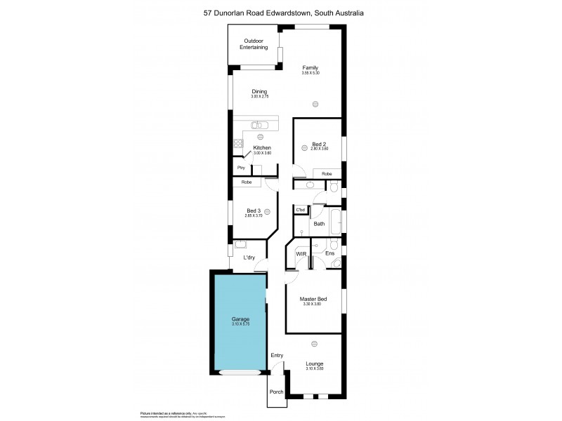 57 Dunorlan Road, Edwardstown SA 5039 Floorplan