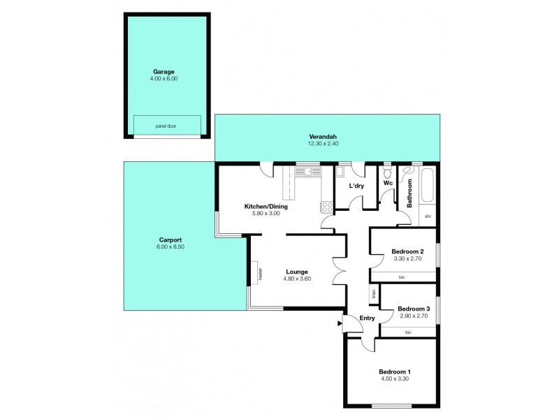 68 Fife Street, Klemzig SA 5087 Floorplan