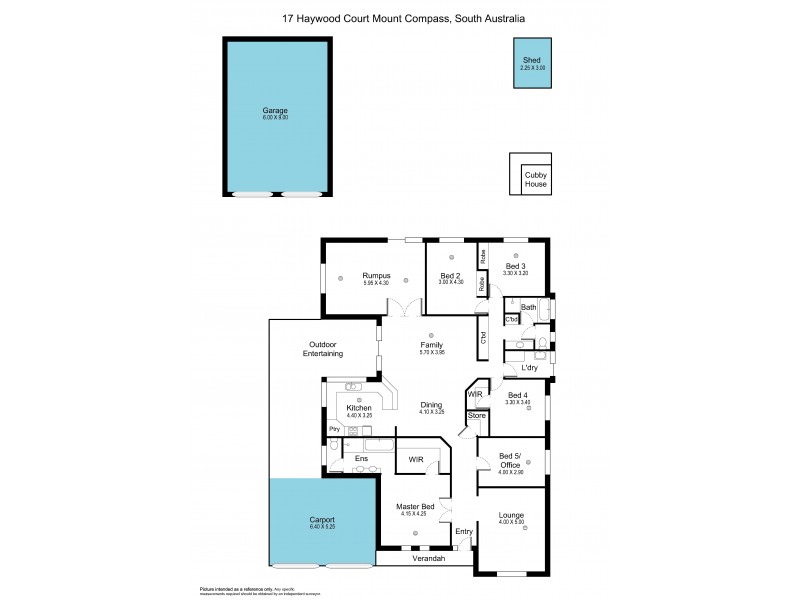 17 Haywood Court, Mount Compass SA 5210 Floorplan