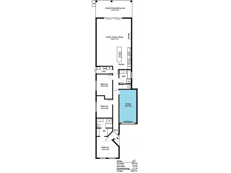 36A Penzance Avenue, Christies Beach SA 5165 Floorplan