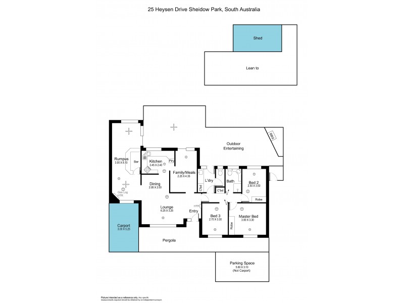 25 Heysen Drive, Sheidow Park SA 5158 Floorplan