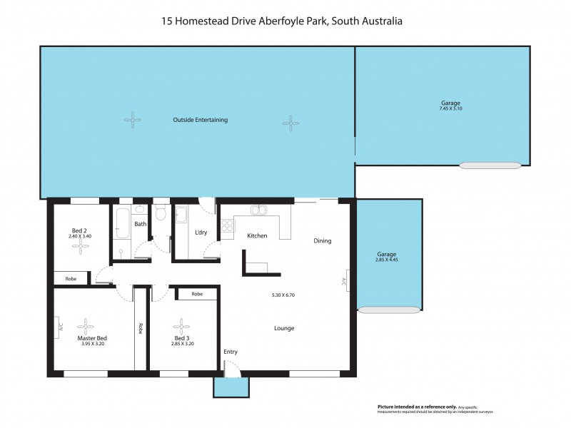 15 Homestead Drive, Aberfoyle Park SA 5159 Floorplan
