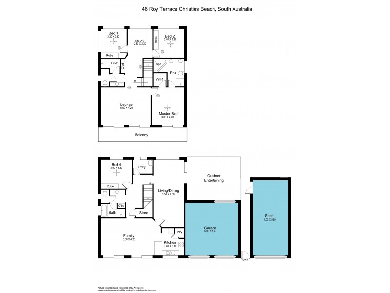 46 Roy Terrace, Christies Beach SA 5165 Floorplan