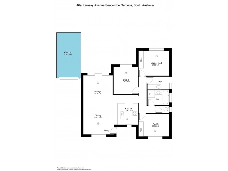46a Ramsay Avenue, Seacombe Gardens SA 5047 Floorplan