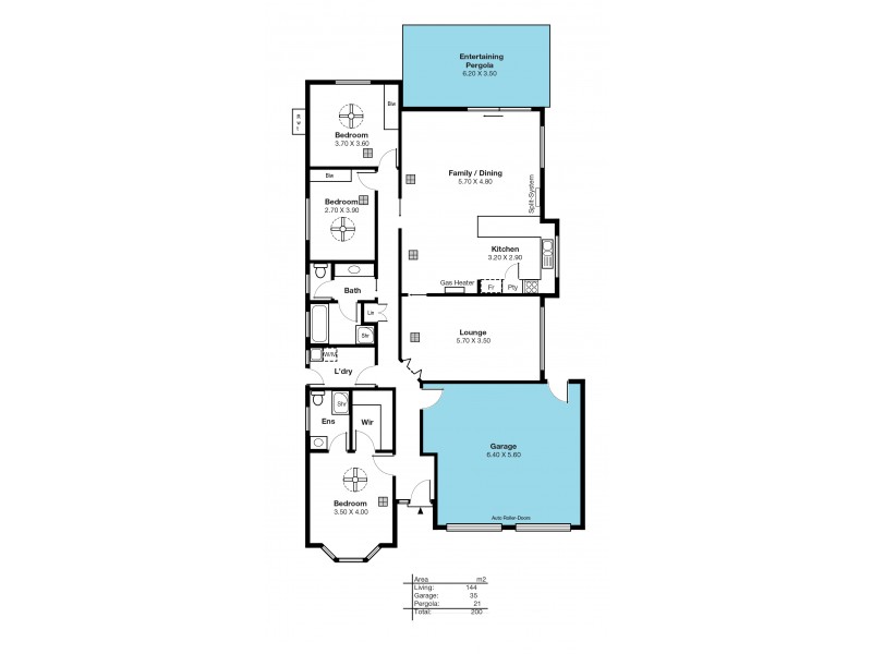 42 Sylvan Circuit, Noarlunga Downs SA 5168 Floorplan