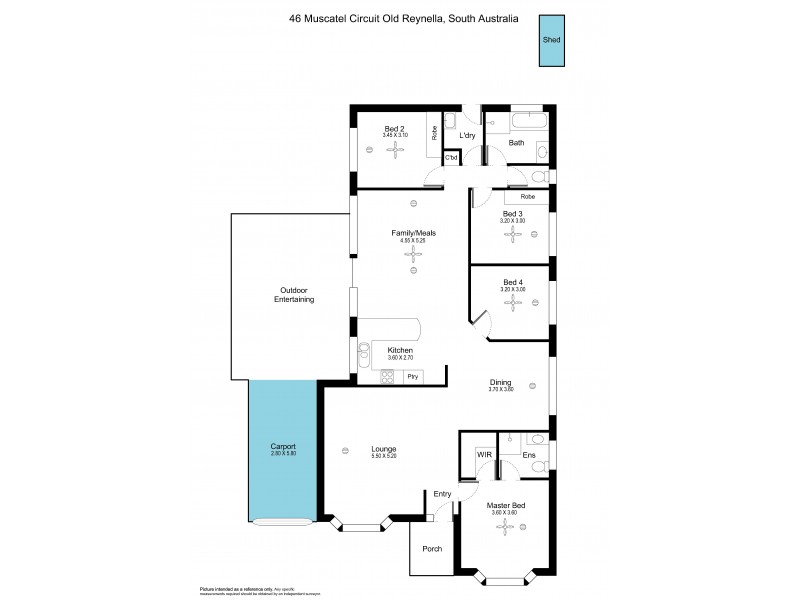 46 Muscatel Circuit, Old Reynella SA 5161 Floorplan