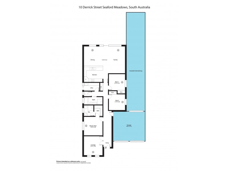 10 Derrick Street, Seaford Meadows SA 5169 Floorplan