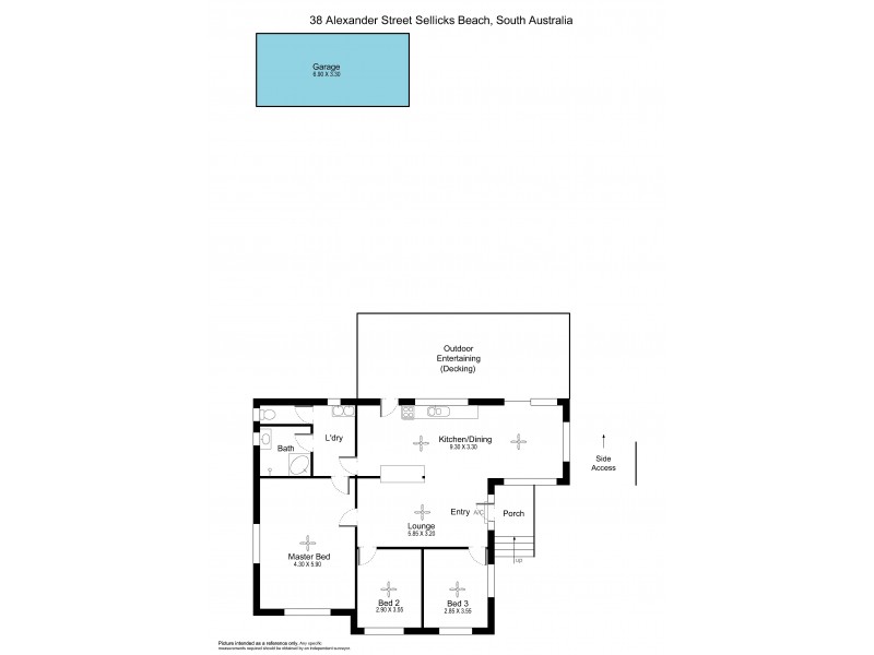 38 Alexander Street, Sellicks Beach SA 5174 Floorplan