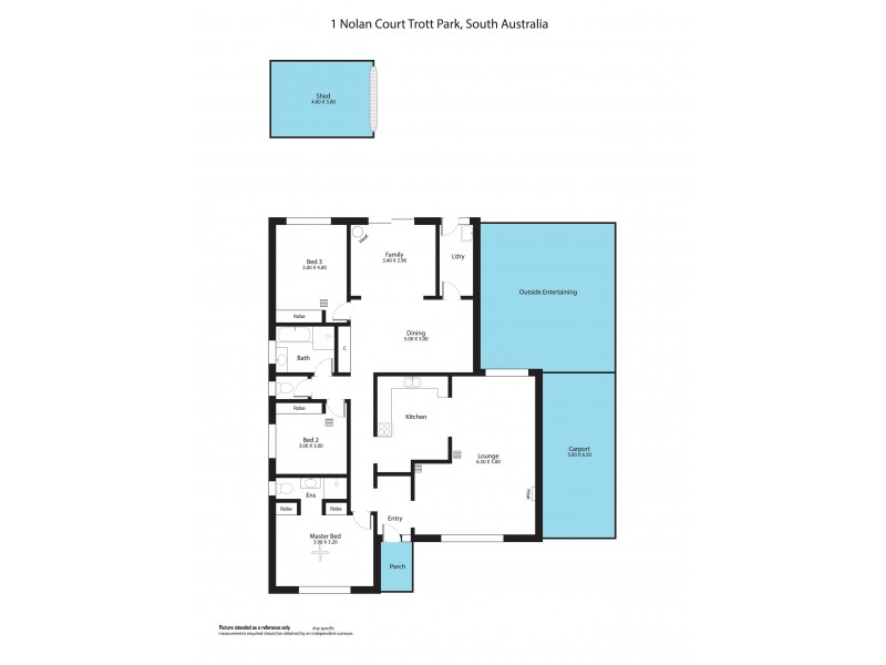 1 Nolan Court, Trott Park SA 5158 Floorplan