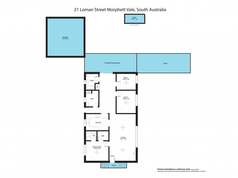 21 Loman Street, Morphett Vale SA 5162 Floorplan