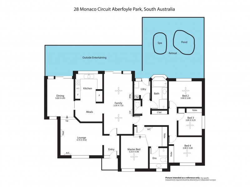 28 Monaco Circuit, Aberfoyle Park SA 5159 Floorplan