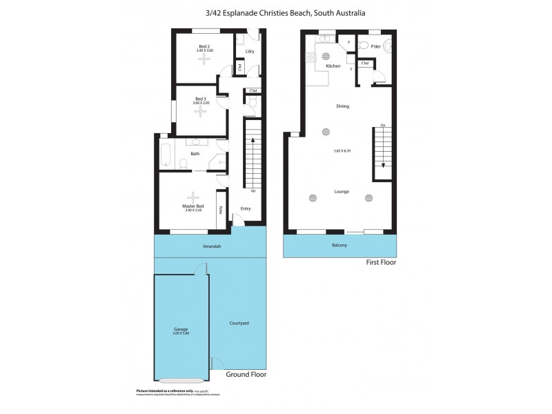 3/42 Esplanade, Christies Beach SA 5165 Floorplan