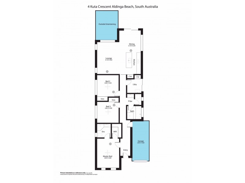 4 Kuta Crescent, Aldinga Beach SA 5173 Floorplan