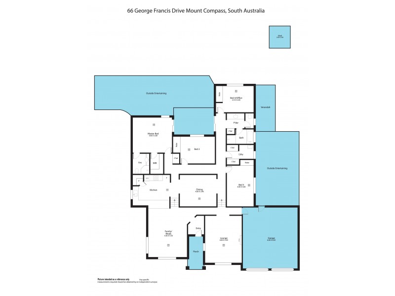 66 George Francis Drive, Mount Compass SA 5210 Floorplan