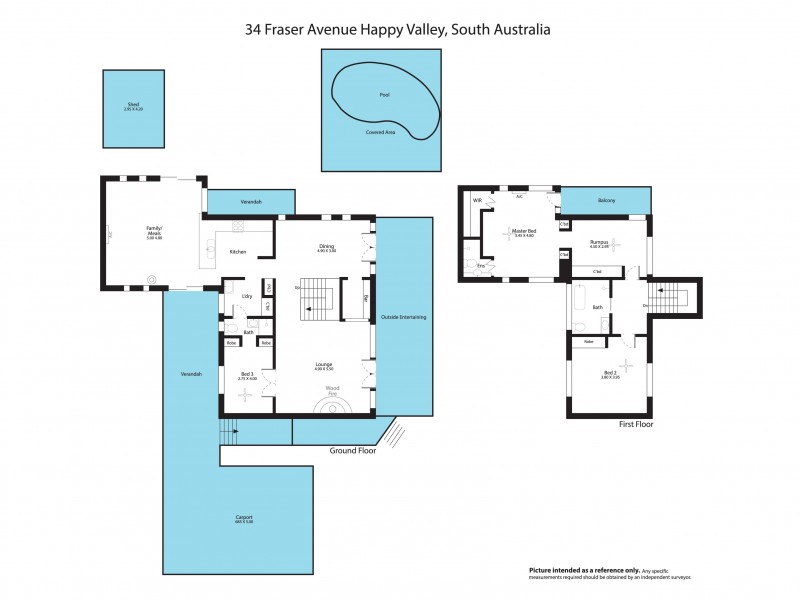 34 Fraser Avenue, Happy Valley SA 5159 Floorplan