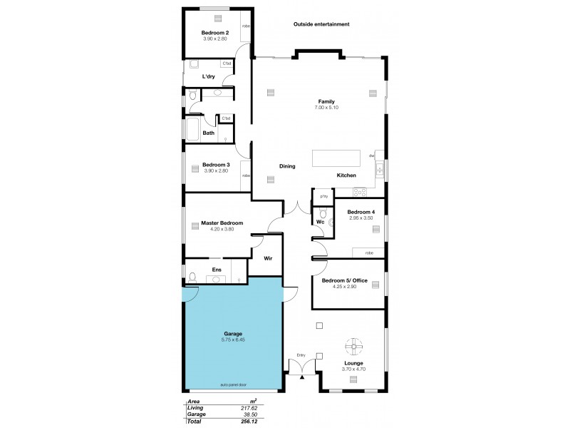 2 Tischendorf Street, Trott Park SA 5158 Floorplan