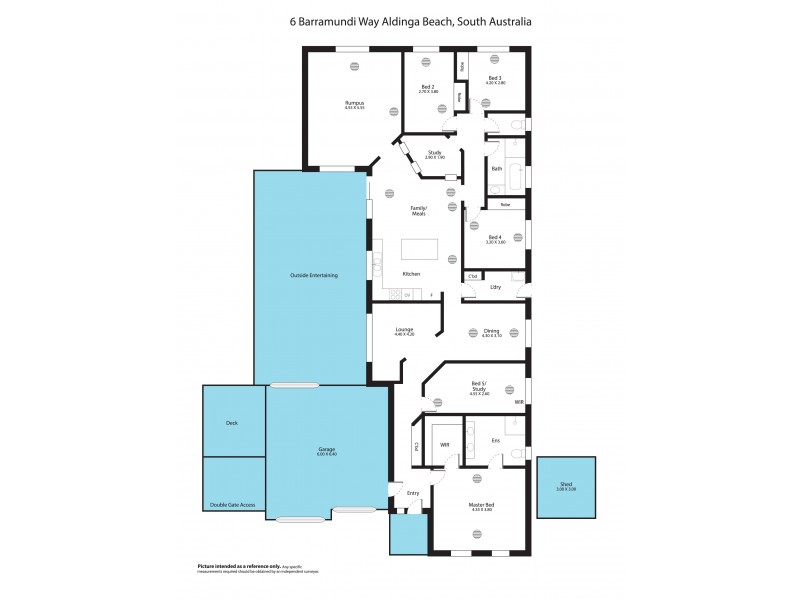 6 Barramundi Way, Aldinga Beach SA 5173 Floorplan