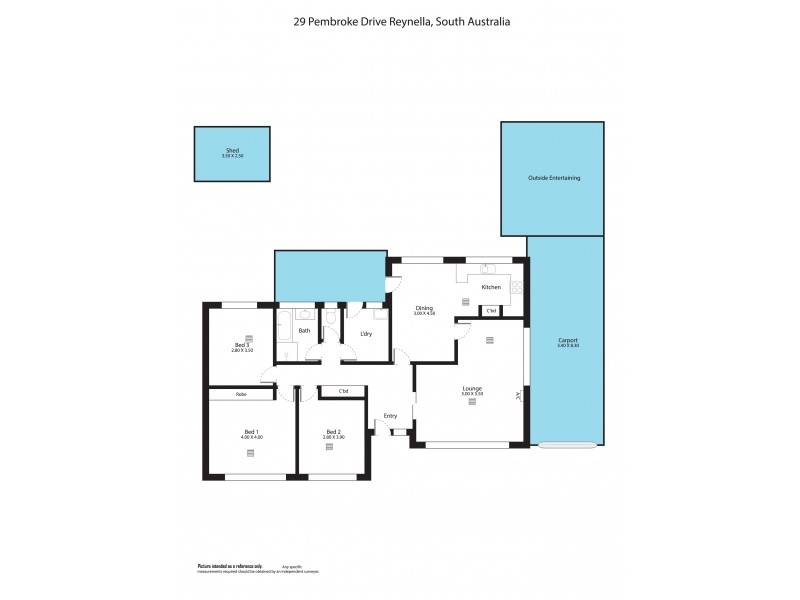 29 Pembroke Drive, Reynella SA 5161 Floorplan