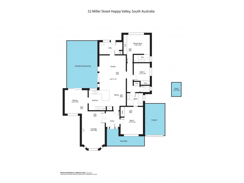 52 Miller Drive, Happy Valley SA 5159 Floorplan