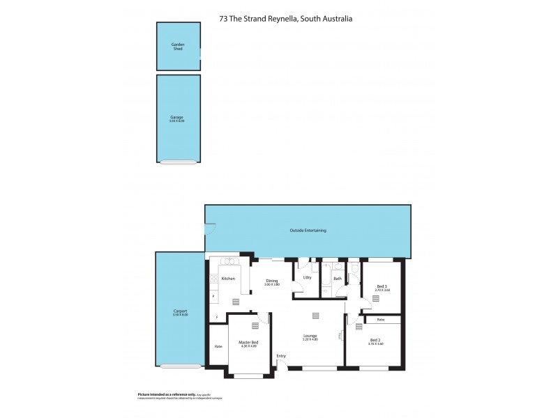 73 The Strand, Reynella SA 5161 Floorplan
